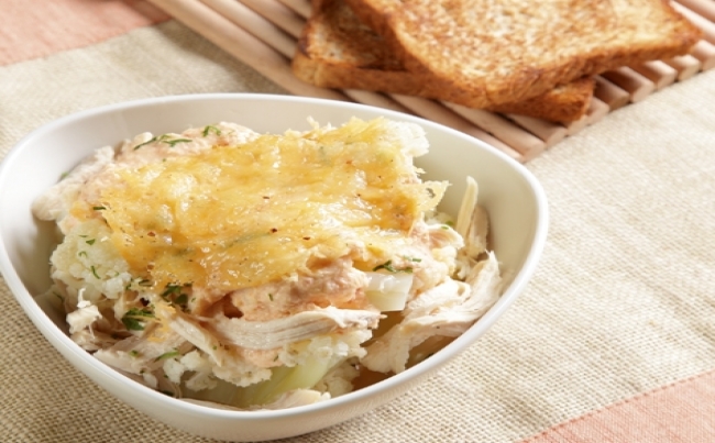 Coliflor gratinada